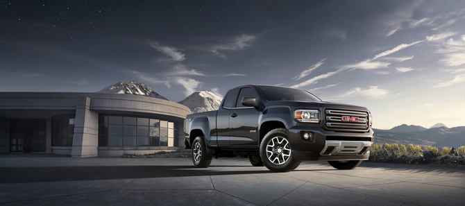 The Canyon is the platform-mate of the Chevrolet Colorado