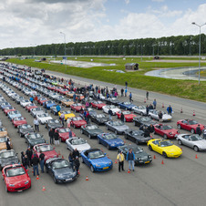 Es war die größte Parade von MX-5s aller Zeiten