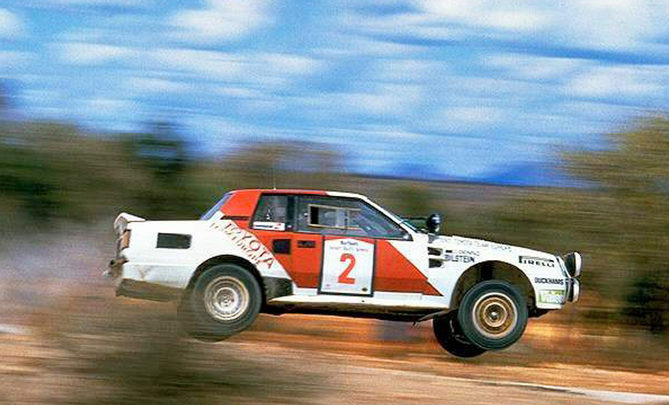 The TA64 was Toyota's Group B car