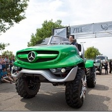 [Mercedes-Benz Unimog] futuristic truck