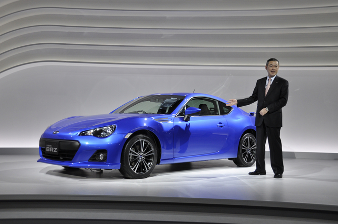 Subaru Unveils BRZ in Tokyo