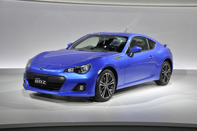 Subaru Unveils BRZ in Tokyo