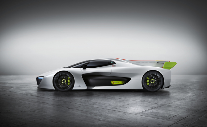 The vehicle reaches a top speed of 300km/h and the 100km/h landmark is reached in 3.4 seconds