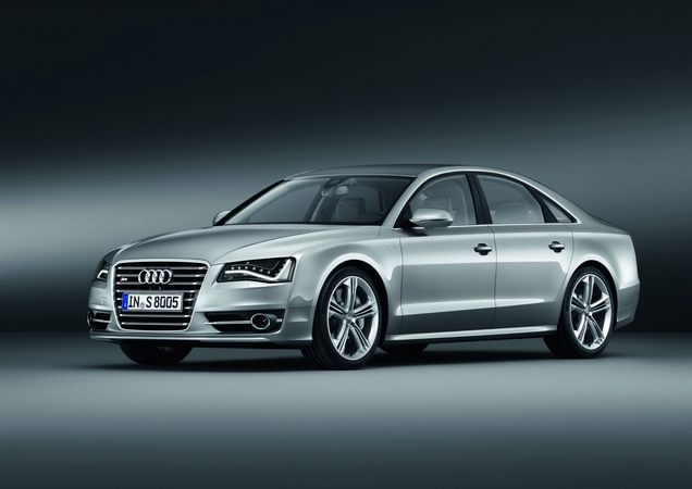 The refresh will also change the front and rear look of the A8 The refresh will also change the front and rear look of the A8