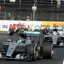 Starting from pole position Rosberg remained in the lead throughout the race