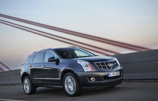 The new crossover would fit between the SRX and Escalade