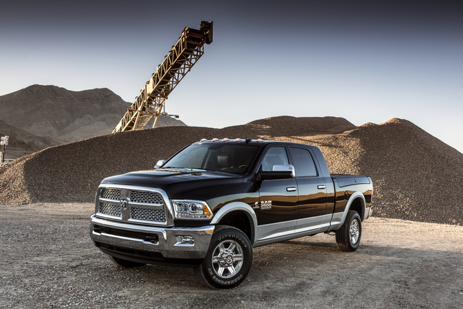 Ram offers the Heavy Duty trucks in 2500, 3500 and Chassis Cab trims