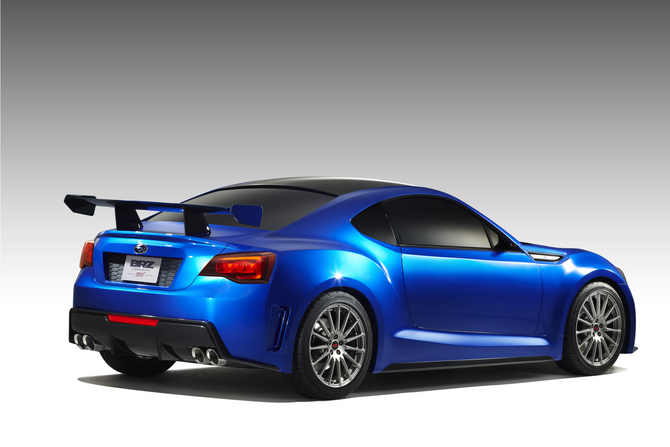 Subaru BRZ STI Concept Finally Shown to Public