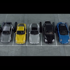 The video showcases all generations of the 911