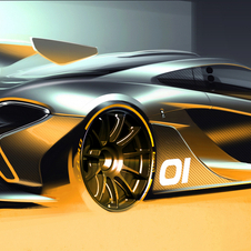 Vorschau des McLaren P1 GTR Design-Konzepts