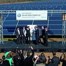 La plus grande installation photovoltaïque jamais installée par Volkswagen