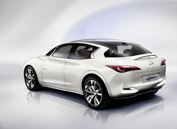 A Infiniti imagina o carro como um crossover premium crossover com algum ADN de um hatchback premium