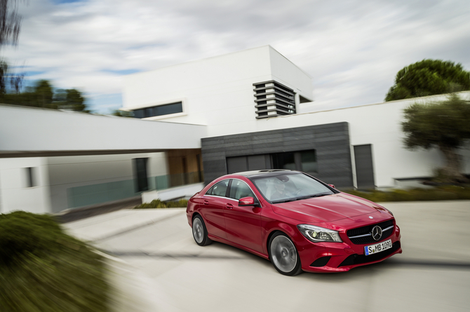 The new models are the A-Class, B-Class, CLA-Class and GLA-Class. 