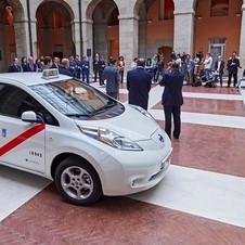 In Madrid, the Nissan Leaf is now part of the list of possible cars to integrate the taxi fleet