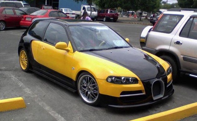 92 Honda Civic thinks its a Veyron, makes us chuckle