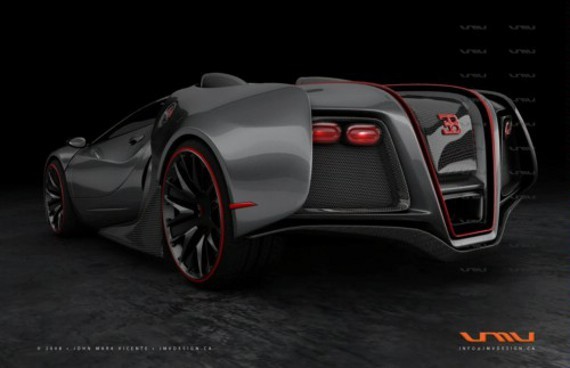 The next model of Bugatti Veyron