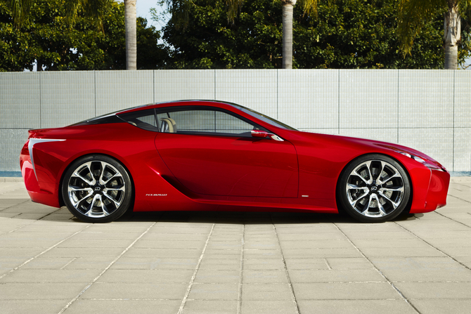 The LF-LC was first shown at the 2012 NAIAS