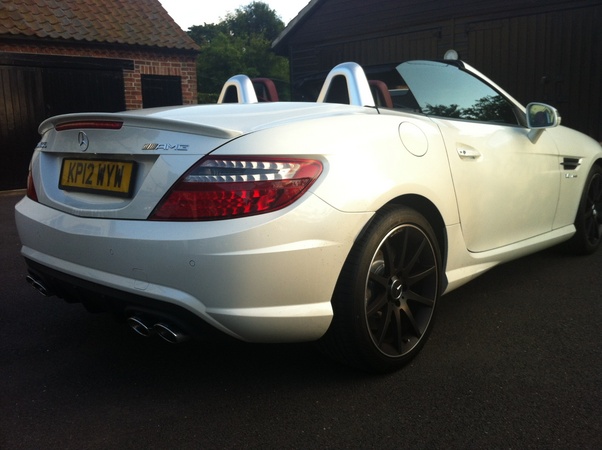 Why the Mercedes SLK55 is confused