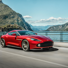 The new limited edition Aston Martin will be powered by the 6.0 liter V12 engine with 600hp