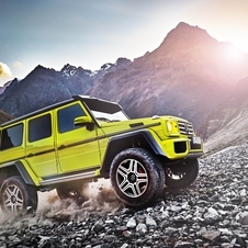 The G500 4x4² will be the first vehicle to receive the new Mercedes twin-turbo 4.0 V8 direct injection petrol engine