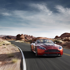 The new addition to the Vantage range shares its mechanical characteristics with the coupe variant,