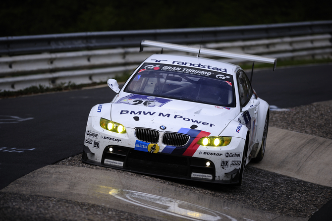 The E92 M3 was the overall winner in the 2011 ALMS championship. It has about 485hp.