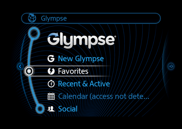 Glympse allows friends to see where you are in real time