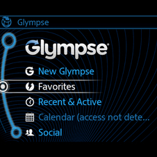 Glympse allows friends to see where you are in real time