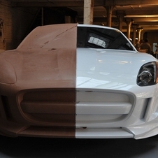 The clay model should give a good idea of what the F-Type will look like The clay model should give a good idea of what the F-Type will look like