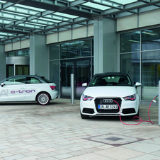 Audi Testing A1 e-tron in Munich Audi Testing A1 e-tron in Munich
