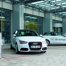 Audi Testing A1 e-tron in Munich Audi Testing A1 e-tron in Munich