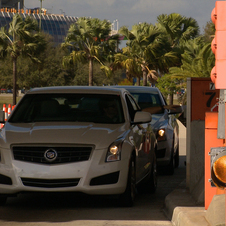 The adaptive cruise control can bring the car to a complete stop at a safe distance