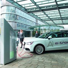 Audi Testing A1 e-tron in Munich Audi Testing A1 e-tron in Munich