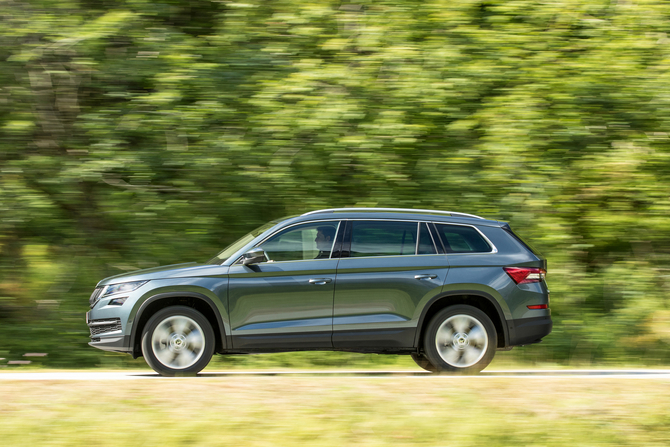 O Kodiaq vai estar disponível com uma gama de cinco motores, dois TDI e três TSI