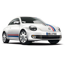 The car is meant to look like the Herbie from the films