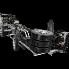 The new chassis support Mercedes new diesel engines and new transmissions