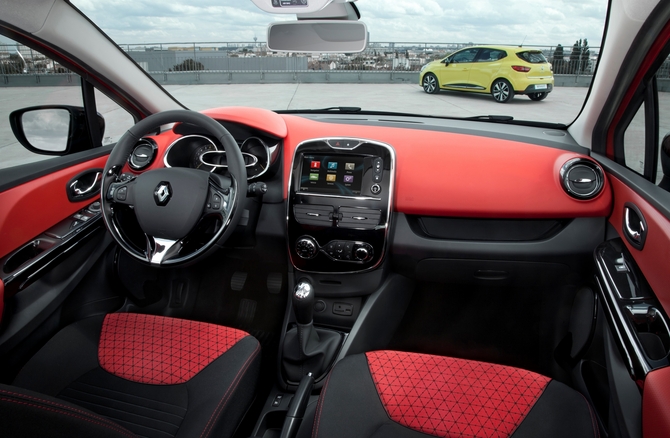 Interior do novo Renault Clio