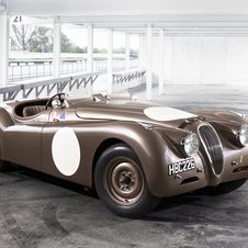 Jaguar has six cars entered - three XK120s and three C-Types