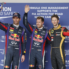 Grosjean did an admirable job to hold off Webber