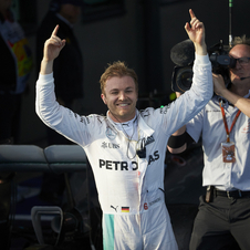 Nico Rosberg took his 15th career win in Melbourne