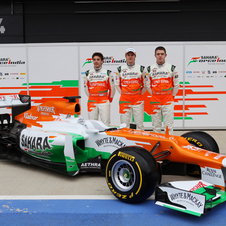 Force India aiming top-five with new VJM05