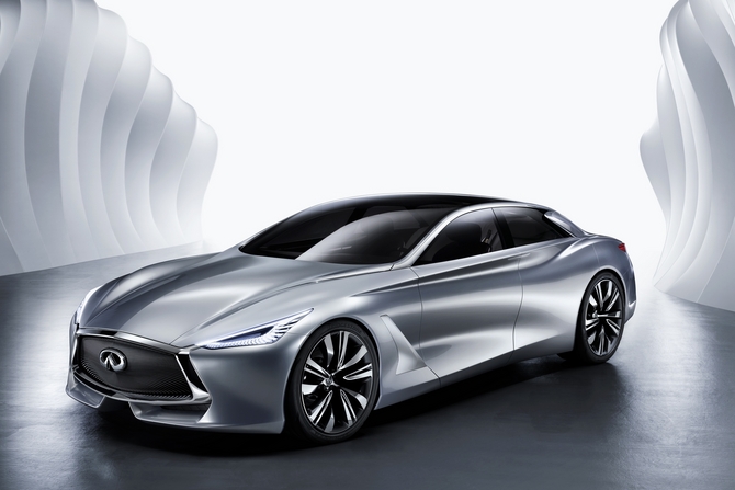 The Q80 Inspiration illustrates the new design languge from Infiniti