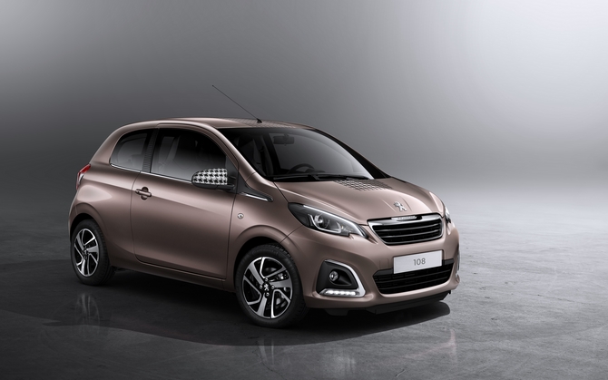 Der neue Peugeot 108 in vielen ausdrucksstarken Varianten