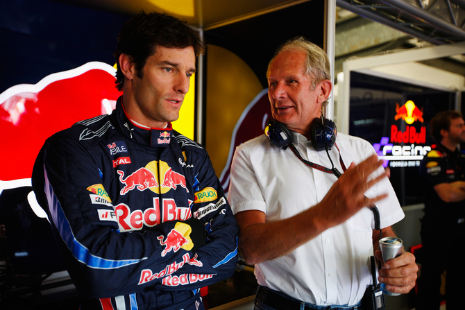 A maior parte da carreira de Mark Webber na Fórmula 1 foi cumprida na Red Bull