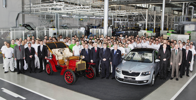 A Skoda produz carros desde 1905