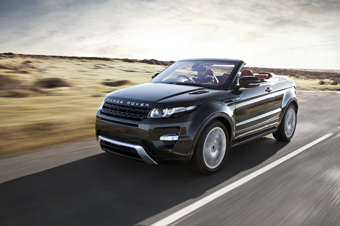 The Evoque Convertible is also due soon. 