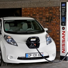 There is a quick charger next to the loading area, so the car arrives fully charged