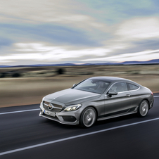 At launch the engine range of the new C-Class Coupé will include four petrol engines and two diesel