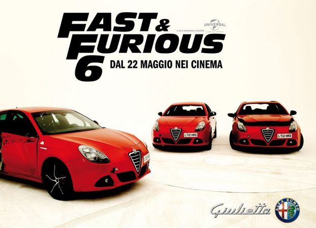 Alfa Romeo Giulietta, nouvelle star de Fast and Furious 6