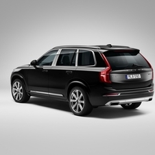 the XC90 Excellence can be recognized through small styling touches, including chrome trim elements